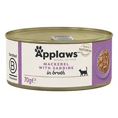Applaws Mackerel with Sardine 70g parduotuvėje mumbo.lt