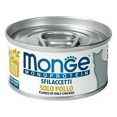Monge Cat Monoprotein Flakes Only Chicken 80 g