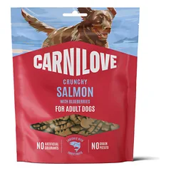 CARNILOVE Salmon and Blueberries skanėstas šunims su lašiša, 200 g