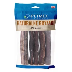 PETMEX jautienos stemplė apvali 100 g natūralaus kramtuko šunims