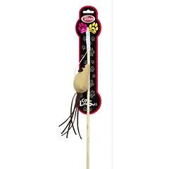 PET NOVA pagaliukas katei pelytėsu odine uodega 40cm