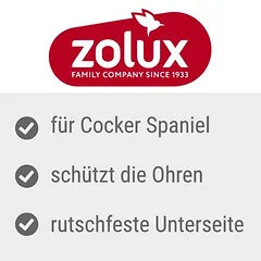 Zolux dubenėlis kokerspanieliams, 700 ml, L 17,6 x B 18,5 x H 10,9 cm — 2 nuotrauka
