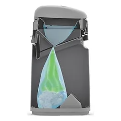 LitterLocker by Litter Genie® Easy Roll kraiko šalinimo kibiras katėms, pilkas, LitterLocker® Easy Roll, pilkas (su 1 kasete) — 3 nuotrauka
