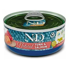 Farmina N&D Cat Natural Adult Tuna & Salmon 140 g