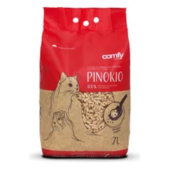 Comfy Pinokio medžio granulių sušokantis kraikas augintiniams, 7 l