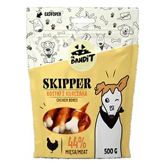 Mr.Bandit Skipper vištienos kaulai, skanėstai šunims 500 g parduotuvėje 1petshop.lt