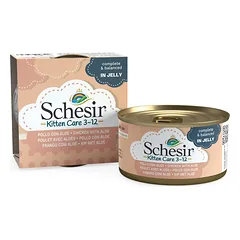 SCHESIR Vištiena su alaviju kačiukams 6x85g