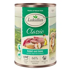 Lukullus Naturkost Adult drėgnas maistas šunims 6 x 400 g — 2 nuotrauka