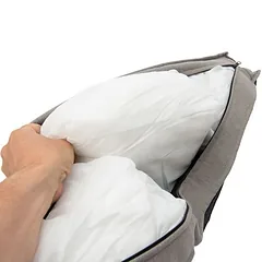 zooplus Exclusive guolis šunims Hamilton ecoLIFE, pilkas, L 90 x B 62 x H 12 cm — 5 nuotrauka