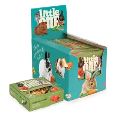 Little one skanėstas - žaislas graužikams daržovių pica, 55 g