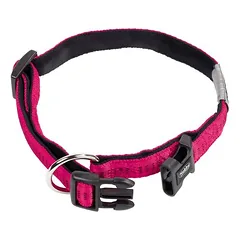 Nobby Halsband Soft Grip fuchsia/schwarz