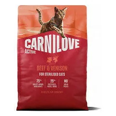 Carnilove Cat Active Sterilised Beef & Venison 2 kg — 3 nuotrauka