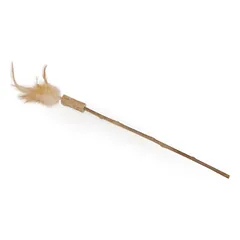CAMON katėms medinė lazdelė su plunksnomis 33cm