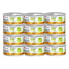 Disugual drėgnas kačių maistas Veterinary WEIGHT kalakutiena (suaugusiems) 12x85g