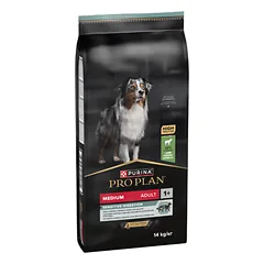 Purina Pro Plan Sensitive Digestion Sausas maistas suaugusiems vidutinio dydžio šunims, turintiems jautrią virškinimo sistemą (su jautiena) 14 kg
