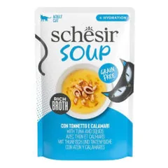 Schesir Complementary sriuba su tunu ir kalmarais katėms - Pet24 nuotrauka