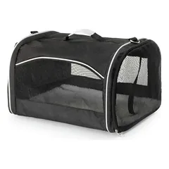 Camon Basic rankinė šunims ir katėms, tvirta, juoda, 50x38x31 cm