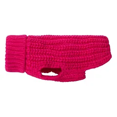 PAIKKA Hunde Strickpullover "Knit Sweater" hot pink