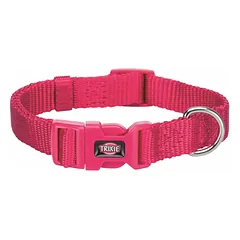 Trixie Premium Collar reguliuojamas antkaklio diržas šunims, XXS–XS, 15–25 cm/10 mm, fuksija