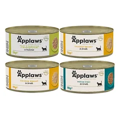 Applaws kačių maisto mišinys, 4x156 g skardinės