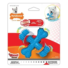 Nylabone Extreme X formos jautienos kramtukas - tvirtas kramtukas šunims, jautienos skonio
