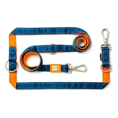 Max & Molly Multi-Leash Matrix - reguliuojamas pavadėlis šunims su atspindinčiu siuvinėjimu, 200 cm, Orange / XS — 2 nuotrauka