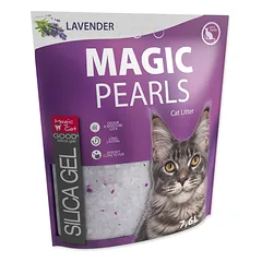 Magic Cat Magic Pearls Lavender silikono kraikas katės tualetui, 7.6 L — 2 nuotrauka