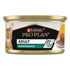 PURINA PRO PLAN Adult Maintenance Drėgnas vištienos paštetas, 85 g – drėgnas kačių maistas