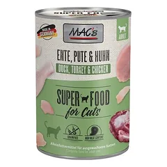 MAC´s Cat drėgnas maistas katėms, ekonominė pakuotė 12 x 400 g — 2 nuotrauka
