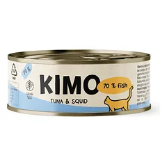 Kimo Tuna & Squid konservai suaugusiems katėms su tunu ir kalmarais, 70 g