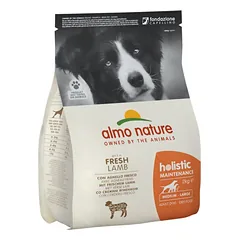 Almo Nature Holistic Maintenance M Lamb sausas maistas suaugusiems šunims ar ėriena mėsa, 2 kg