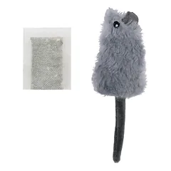 PET NOVA Plush Catnip pelytė su katžole 14cm 2vnt — 2 nuotrauka