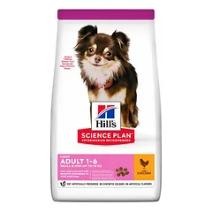 Hills Science Plan Light Small & Mini Adult su vištiena, 1.5 kg