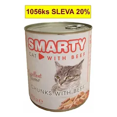 SMARTY Cat Jautienos gabalėliai konservas 810 g