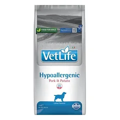 FARMINA VET LIFE - DOG Dry HYPOALLERGENIC Pork&Potato sausas maistas šunims