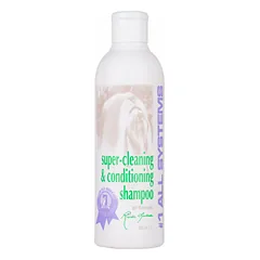 1 All Systems Super Cleaning & Conditioning Shampoo - stiprinamasis kailio šampūnas šuniukams ir jautriems šunims, 250ml — 3 nuotrauka