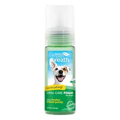 TropiClean Fresh Breath Mint Dental Foam – putos dantų priežiūrai šunims 133ml