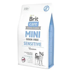 Brit Care Mini Sensitive Venison (elniena) sausas pašaras šunims 7kg