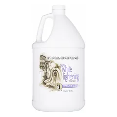 1 All Systems Pure Lightening Shampoo - balinantis šampūnas šunims ir šviesios spalvos kailiams, Białych / 3,8L — 2 nuotrauka