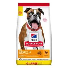 Hill's Science Plan Light Medium Adult sausas pašaras šunims, 14kg parduotuvėje pethappy.lt