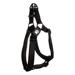 Flamingo petnešos šunims Step & Go Zorba, juodos, L / Plotis: 32 mm — 2 nuotrauka