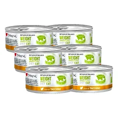 Disugual drėgnas kačių maistas Veterinary WEIGHT kalakutiena (suaugusiems) 6x85g