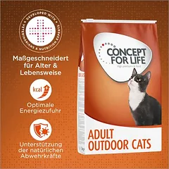Concept for Life Outdoor Cats - Verbesserte Rezeptur