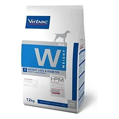 Virbac HPM Veterinary W1 Weight Loss & Diabetes sausas maistas šunims svorio mažinimui ir sergant diabetu