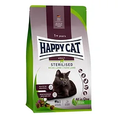 Happy Cat Sterilised Adult Weide-Lamm