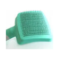 Self cleaning slicker brush 10x20,5cm — 3 nuotrauka