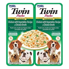 Churu Twin Packs Chicken Vegetables skanėstas šunims 80 g