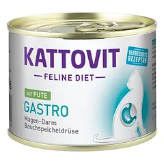 KATTOVIT Feline Diet Gastro Kalakutiena 185 g