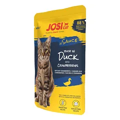 JOSICAT rich in Duck skanėstas su antiena katėms, 85g