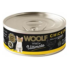WOOLF WILDCAT ULTIMATE Chicken Kitten PATE konservai kačiukams su vištiena 85g photo